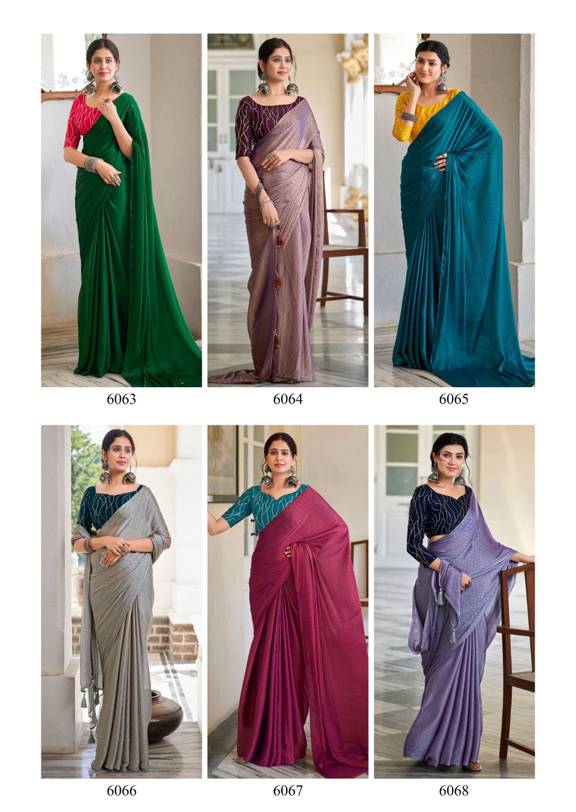 Mirai 6063 By Kashvi Party Wear Sarees Catalog
